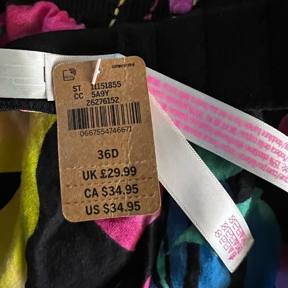 Victoria's Secret PINK Colorful Bra & Boxer Set(Last call for sale) - Picture 3 of 4